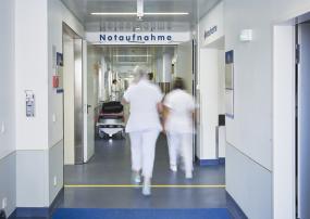 Notaufnahme im Krankenhaus 